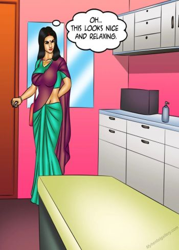 Cover of Savita Bhabhi 128 - Waxing Erotic
